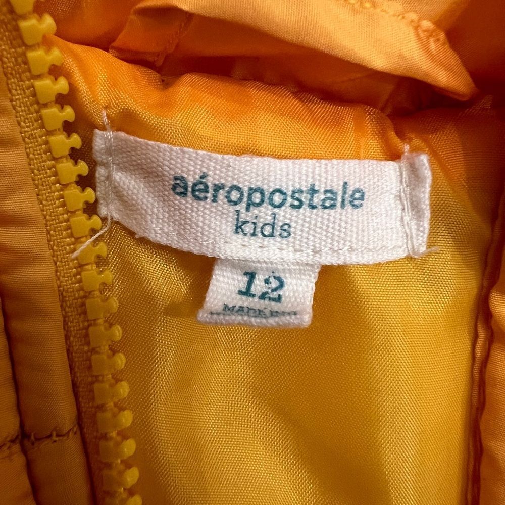 Aeropostale Kids Puffer Vest - Size 12 - Picture 3 of 4
